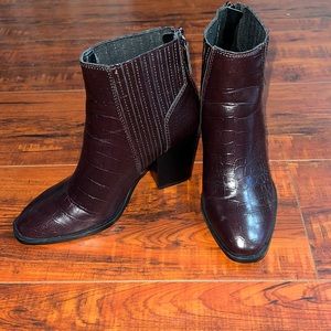 Zara leather boots